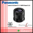 Panasonic Lumix G 42.5mm f/1.7 ASPH / Power O.I.S