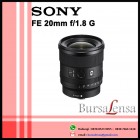 Sony FE 20mm f/1.8 G 