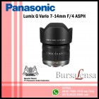 PanasonicLumix G Vario 7-14mm f/4.0