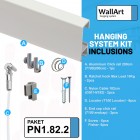 PAKET WallArt Hanging System Nylon 1.82meter (PN1.82.2)