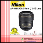 Nikon AF-S NIKKOR 35mm f/1.4G Nano Lens